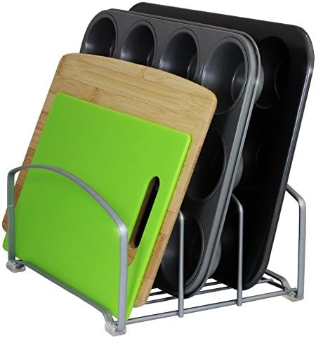 Deco Brothers Cookware Organizer Rack for Kitchen Cabinet, 3 Slot