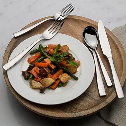 Mikasa, Delano Flatware Service for 4, 20 Piece Set, 18/0 Stainless