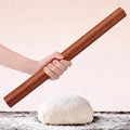 16.5 Inch French Rolling Pin, Wooden Dough Roller by Unknown