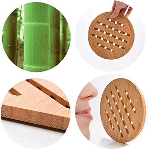 Bamboo Trivet Kitchen Bamboo Hot Pads Trivet Natural Bamboo Trivet Mat
