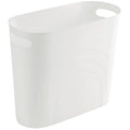 rejomiik Small Trash Can, 3.5 Gallon Slim Garbage Can Plastic Waste Basket by rejomiik