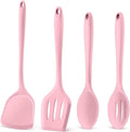 P&P CHEF Kitchen Utensil Set, 4 Pieces Non-stick Silicone Cooking Utensils by PPCHEF