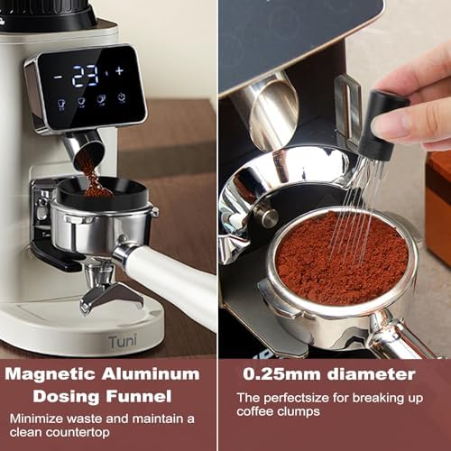 Espresso Accessories Kit 53.5mm, Coffee Distributor and Tamper Leveler