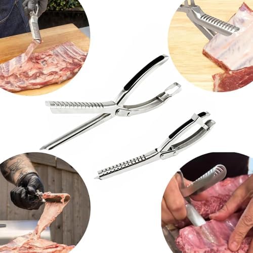 1 Set Stainless Steel Rib Membrane Removal Tool