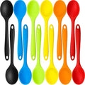 Beieverluck 12 Pack Large Silicone Cooking Spoons 10.8'' Heat