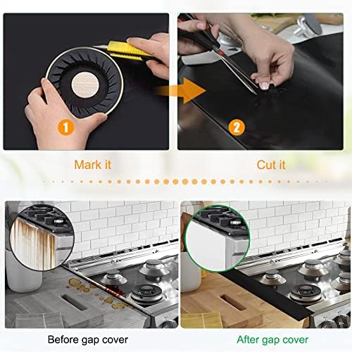 Stove Cover Gas Stove Top Burner Covers Protectors for Samsung Gas