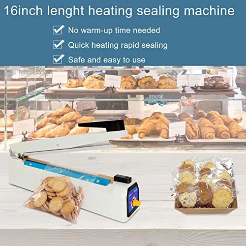 16-Inch Mylar Bag Heat Sealer, 3mm Seal