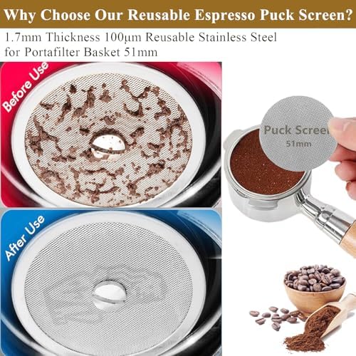 Espresso Accessories Kit 51mm Tamper: Espresso Tamper Kit with 51mm