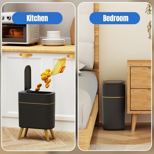 Yatmung Automatic Touchless Bathroom Trash Can