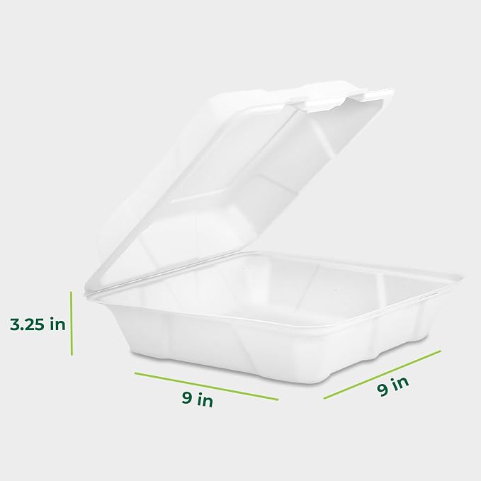 Freshware Clamshell Take Out Food Containers - Image 3