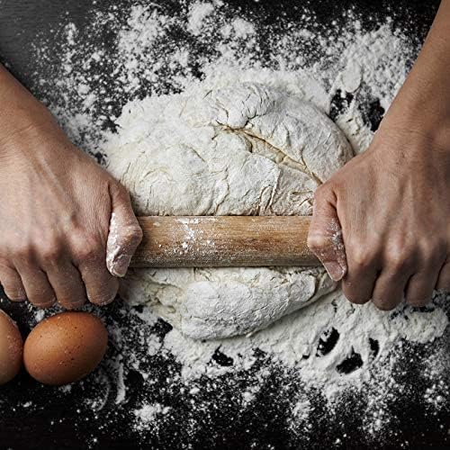 Patelai 3 Pieces Small Wooden Rolling Pin, Dumpling Dough Roller Wooden Mini - Image 4