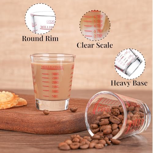 Shot Glasses Measuring cup Espresso Shot Glass Liquid Heavy Wine
