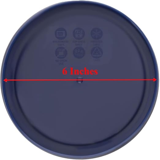 Pyrex 7201-PC 4 Cup Blue Food Storage Replacement Lid - Image 2