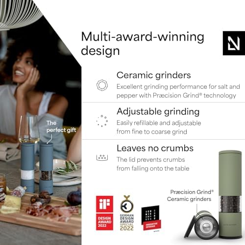 LARS NYSØM Manual Salt and Pepper Grinder Set