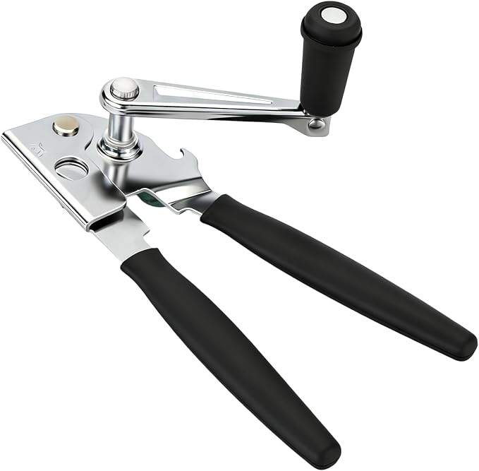 Manual Can Opener, Easy-Grip Hand Crank Can Opener - Image 9