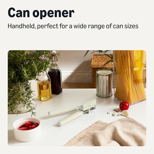 Amazon Basics Manual Can Opener with Stainless Steel Construction