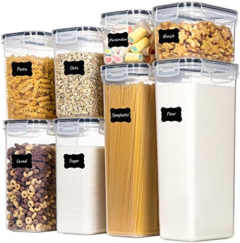 CHEFSTORY 8 PCS Airtight Food Storage Containers with Lids