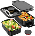 Jelife Adult Bento Box Lunch Box - Large Style Bento Lunch Box for