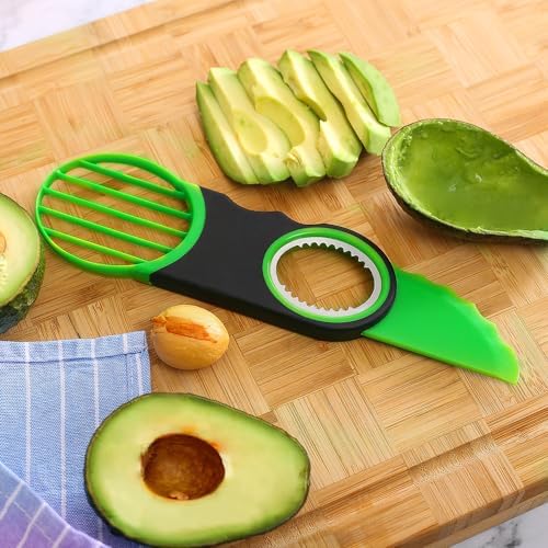 Stainless Steel Avocado Slicer, Corer and Paring Knife
