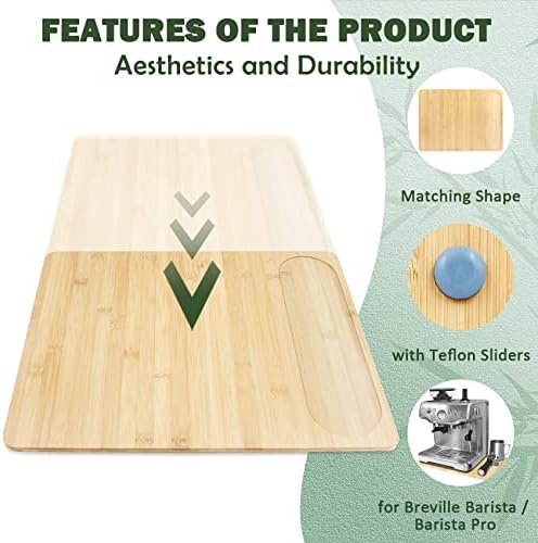 Bamboo Appliance Slider for Breville Barista 870/878