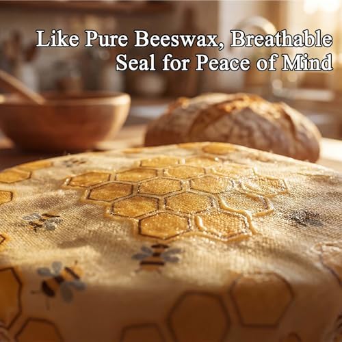 Reusable Beeswax Bowl Covers, 2 Pack, 12 Inch