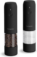 Electric Salt and Pepper Grinder Set, USB Rechargeable, Automatic Salt and by TLYSXPROOfficial