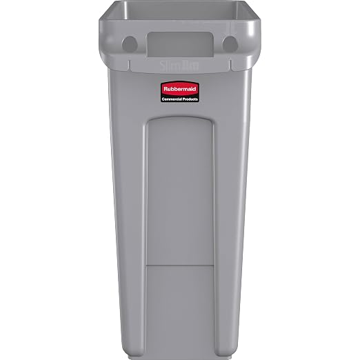 Rubbermaid Commercial Products Slim Jim Trash/Garbage Can - Image 4