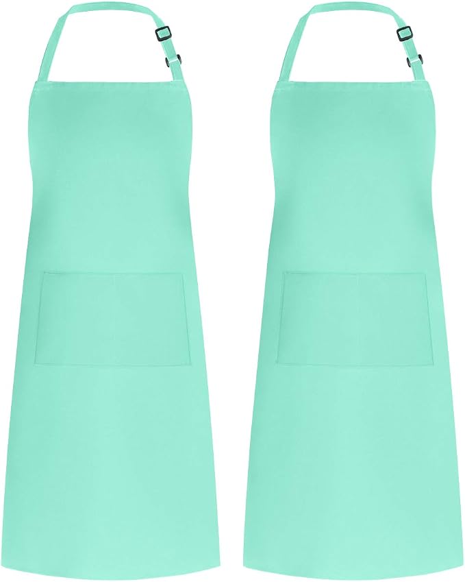 Syntus Apron for Men Women, Adjustable Cooking Kitchen Chef Aprons by Syntus
