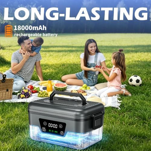 Cordless Electric Heated Lunch Box for Adults