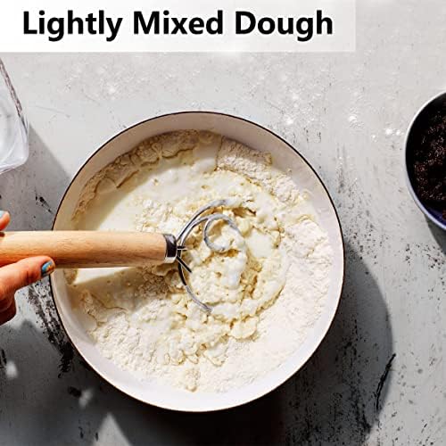 Danish Dough Whisk, Sourdough Tools For Bread Mixer,Sourdough Starter