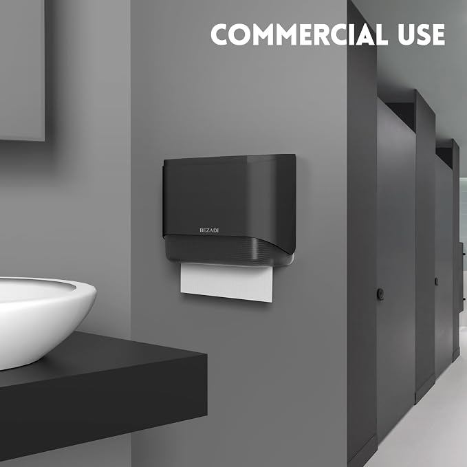Paper Towel Dispenser, Large Capacity Wall Mount Tissue Dispensers - Image 7