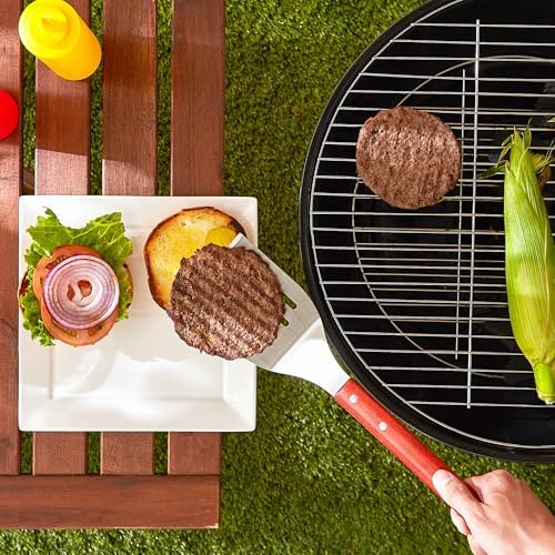 RSVP International Endurance BBQ Grill Spatula Flipper, 18" | Flip