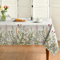 Horaldaily Spring Summer Tablecloth 60 x 84 Inch Rectangular Wild