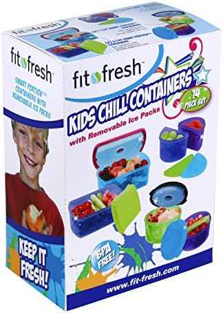 Fit & Fresh Kids' 14-Piece Lunch Box Container Set