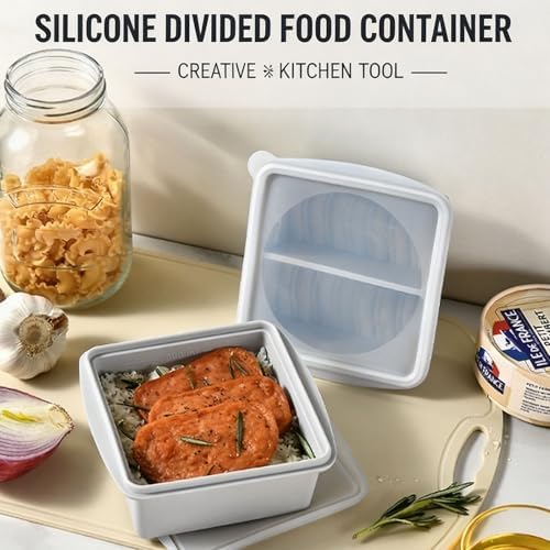 Bendable Silicose Carrier Including Cover Sustainable Chilled to Oven