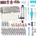309 PCS Cake Decorating Kit with Storage Case, 73 Stainless Steel