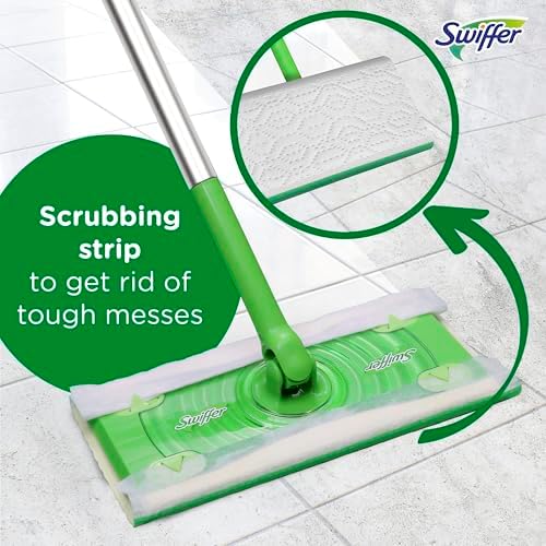 Swiffer Sweep + Mop Wet Pads Refill, Gain, 24ct