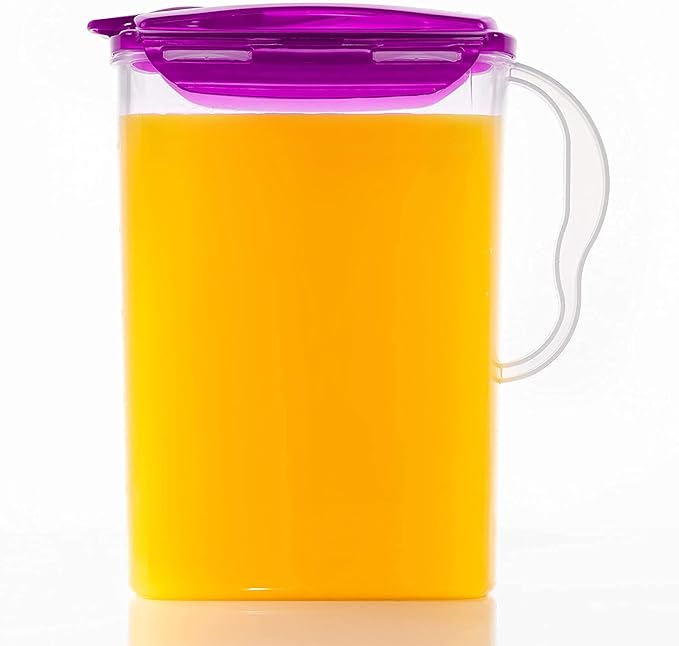 LocknLock Aqua Fridge Door Water Jug | Clear Pitcher | BPA Free Plastic Pitcher by LocknLock