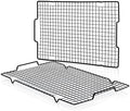 HULISEN Cooling Rack 2-Pack, 16 x 10 Inch Nonstick Baking Rack with