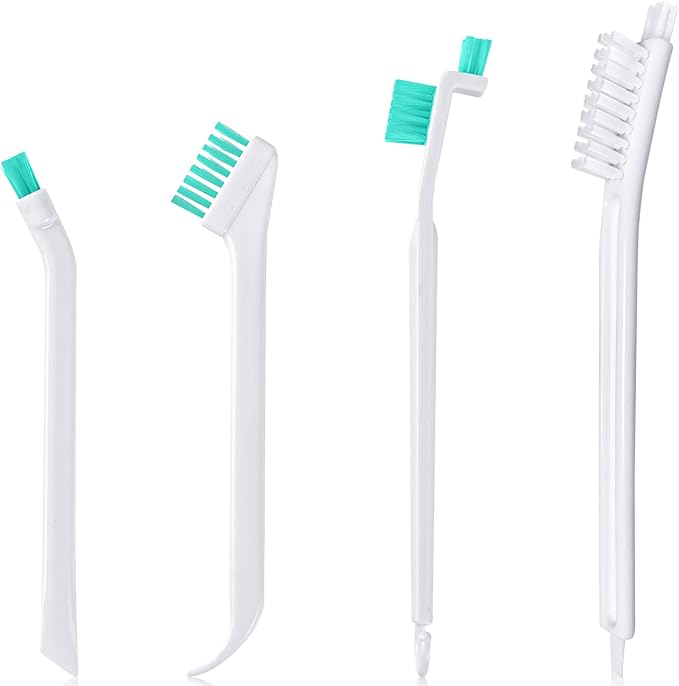 Small Cleaning Brushes Set, Tiny Detail Scrub Cleaner Tool Gadget Kitchen by Lumkew