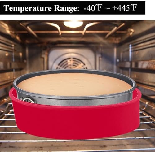 Silicone Springform Pan Protector, Cheesecake Water Bath Protector