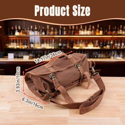 31Pcs Travel Bartender Kit–Bartending Kit with Bar Tools Bartender