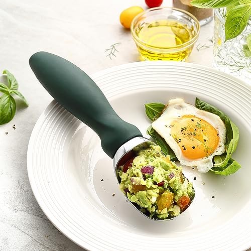 Spring Chef Professional Ice Cream Scoop & Stainless Steel Swivel
