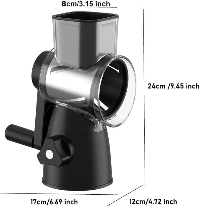 Rotary Cheese Grater 3-in-1 and Shredder - Image 8