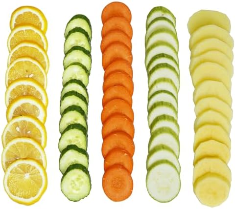 Safe Mandoline Slicer for Kitchen, Potato Slicer for Chips,Vegetable Cutter