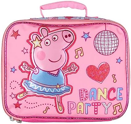 AI ACCESSORY INNOVATIONS Peppa Pig Lunch Box Glitter Dance Party