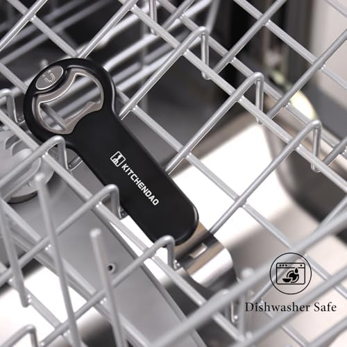 KITCHENDAO Magnetic Bottle and Can Opener for Refrigerator, Stainless