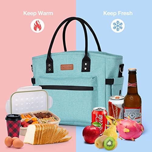 Insulated Lunch Bag for Women Men,Adult Lunch Box for Women with