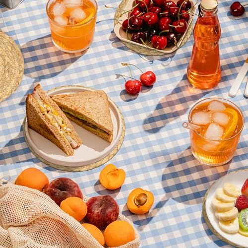 Boho Trivets for Hot Dishes, Pots and Pans, Farmhouse Water Hyacinth