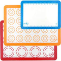 MIU Macaroon Silicone Baking Mat Set, 2 Half and 1 Quarter Sheet